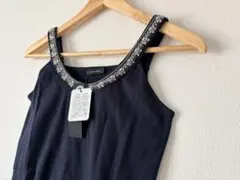 ビーズタンクトップ　JEANASIS 新品のサムネイル