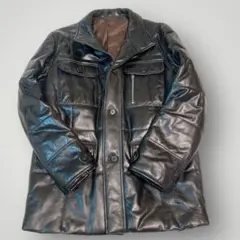 Guy Laroche メンズ レザージャケット 羊革コート L