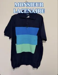 MONSIEUR LACENAIRE_メンズ_半袖ニット_Sサイズのサムネイル