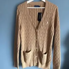 【新品未使用】 Polo Ralph Lauren ベージュ カーディガン