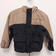 LOGOS DAYS フード付きジャケット 黒と茶色