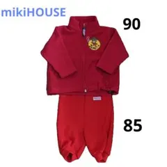 ミキハウス　２点セット★　上着　ズボン　赤　85 90 冬服