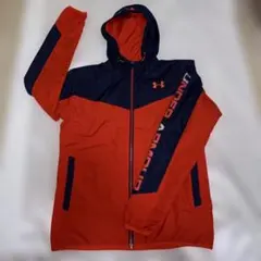 UNDER ARMOUR ウィンドブレーカー オレンジ/ネイビー