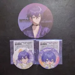 めておら心音くんスイパラコースターと缶バッチのサムネイル