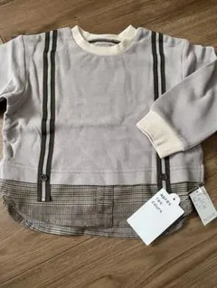 【新品】 après les cours サスペンダー風トップス 90サイズ