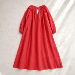 タグ付き Hug O War ハグオーワー リネンワンピース ロング 麻のサムネイル