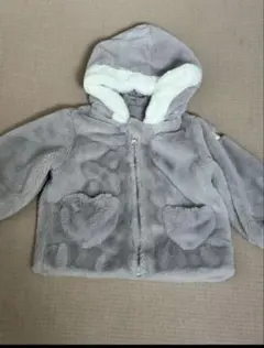 SLIP SLIP フリースジャケット グレー　アウター