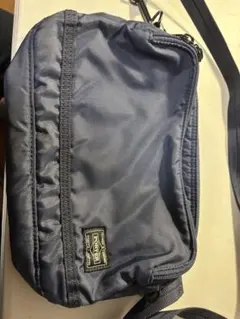 PORTER フラッシュ ショルダーバッグ ブルー 縦20×横14×マチ4cm - メルカリ