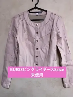 ♡GUESSピンクライダースSサイズ美品♡
