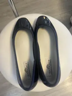 テンパレイト　レイン対応バレエシューズ ネイビー サイズ25cm