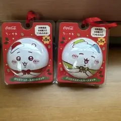 クリスマス オーナメント2個セット　 ちいかわコカ・コーラコラボ