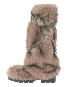 キャンディストリッパー 3wayファーブーツベージュL