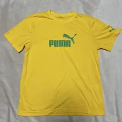 PUMA プーマ Tシャツ イエロー グリーン