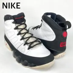 NIKE　ナイキ　エアジョーダン9 レトロ　レザーハイカットスニーカー　ホワイト