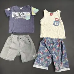 お得！BABYDOLL キッズ服 90 セット 男の子 上下コーデ まとめ売り