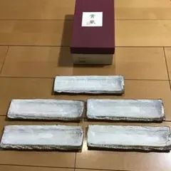 【未使用】たち吉　青嵐　 白妙　長皿 5枚セット 和モダンのサムネイル