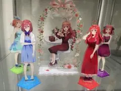五等分の花嫁 ジオラマアクリルフィギュア GIGO 限定　中野五月 プライズ