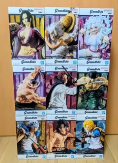 ワンピース　grandistaなどのフィギュア9体セット ワンピース Grandista フィギュア 9種セット - メルカリ