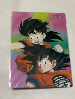 ドラゴンボールZ 下敷き 孫悟空・孫悟飯 未使用 ビニール入り