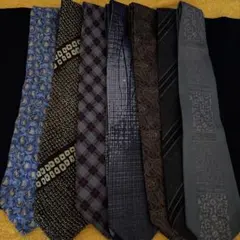 ネクタイ 7本セット 多様なデザイン