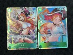 ワンピース カード　ナミ　SR パラレル　２枚セット