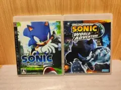 【PS3 ソフト】ソニック ＆ ソニック ワールドアドベンチャー 2本セット