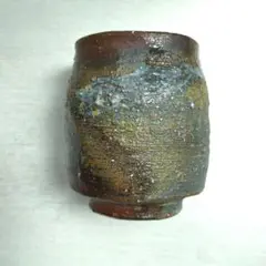 多久守　備前筒湯呑　5セット 多久 守 作 「備前緋襷大湯呑」 ～備前焼専門卸小売店 川口陶楽苑～