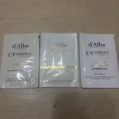 d’Alba 韓国コスメ サンプル3点 新品