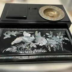 古伊万里 染付 型刷印判 幾何学紋の図 変形皿 江戸期 E652AS-CQs