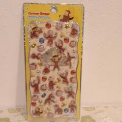 おさるのジョージ プチドロップステッカー