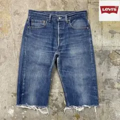 80s USA製 Levis 501 カットオフショーツ W36 赤耳 - メルカリ