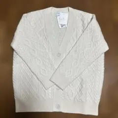 【未使用品】　ユナイテッドアローズ　ニットカーディガン　オフホワイト