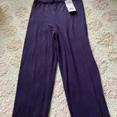 GUNZE パープル レギンス Lサイズ