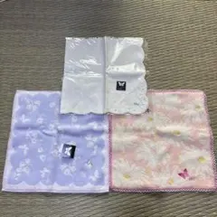 HM ハナエモリ タオルハンカチ　ハンカチセット