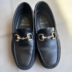 【ARTESANOS】アルテサノスビットレザーローファーブラック36