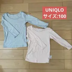 ユニクロ　半袖　下着　100 2枚セット
