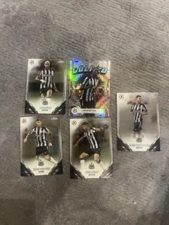 ニューカッスル・ユナイテッド 選手カード 5枚セット