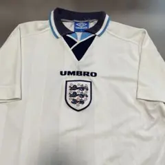 umbro アンブロ イングランド代表 復刻 ガスコイン 白 ユニフォーム