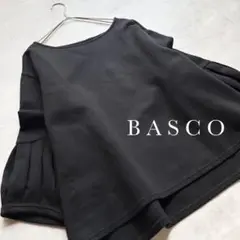 【美品】BASCO バスコ タックスリーブ プルオーバーニット 長袖