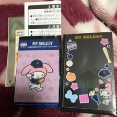 タイトーくじサンリオ＆侍ジャパン　G賞　クリアカードセット