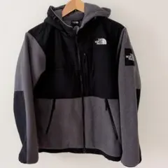 THE NORTH FACE デナリフーディー グレー/ブラックMサイズ