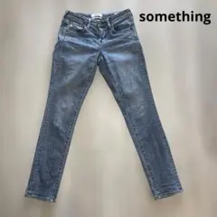 サムシング　SOMETHING スキニーデニムパンツのサムネイル