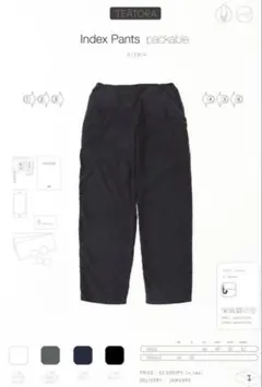 TEATORA テアトラ index pants