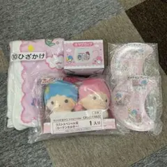 【新品】サンリオ　キキララ　50周年　ラストスペシャル賞　ひざかけ　プレートなど