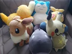 ポケットモンスター めちゃもふぐっとぬいぐるみ　ドオータグ付き 5個セット ポケットモンスター めちゃもふぐっとぬいぐるみ ドオータグ付き 5個