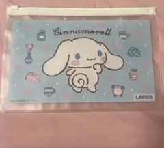シナモロール シナモン　サンリオ　キャラクター　ポーチ　キッズ　ジュニア　平成
