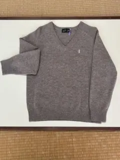 EAST BOY Vネック セーター　モカブラウン　11号