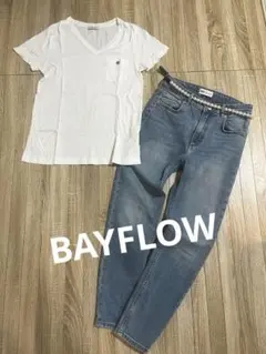 ◻️BAYFLOW◻️ベイフロウ◻️Vネックtシャツ◻️2のサムネイル