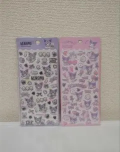 海外公式　クロミ　ぷっくりシール　２点セット