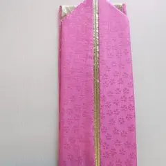 在庫処分おしゃれな重ね衿 正絹 振袖訪問着に 未使用 No62